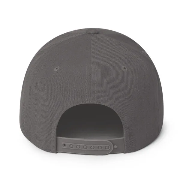 "The Target" Snapback Cap - Dark Grey - Image 3