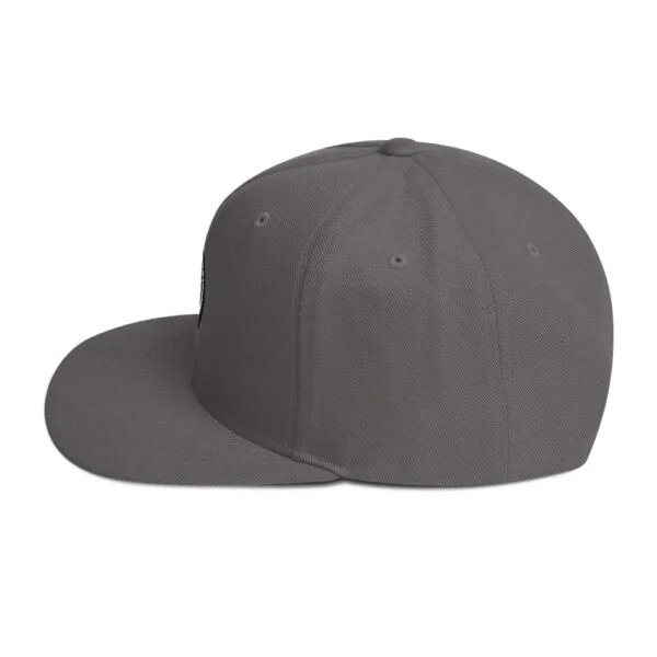 "The Target" Snapback Cap - Dark Grey - Image 9