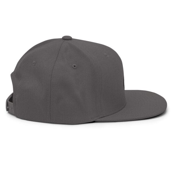 "The Target" Snapback Cap - Dark Grey - Image 7