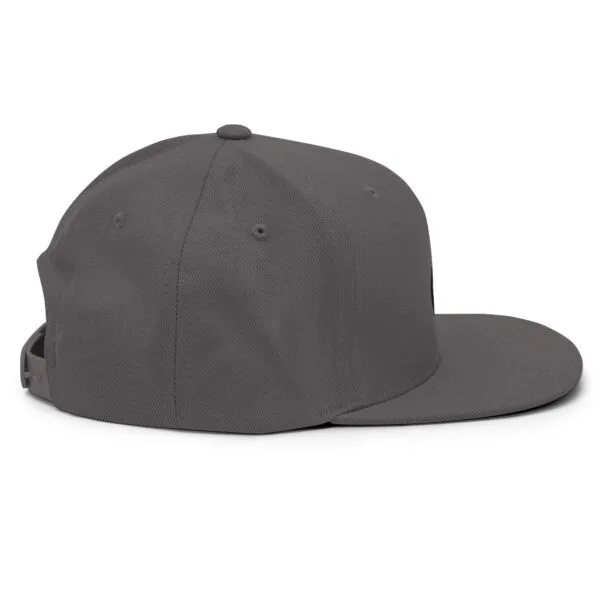 "The Target" Snapback Cap - Dark Grey - Image 7
