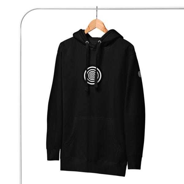 “The Target” Premium Hoodie - Black - Image 2