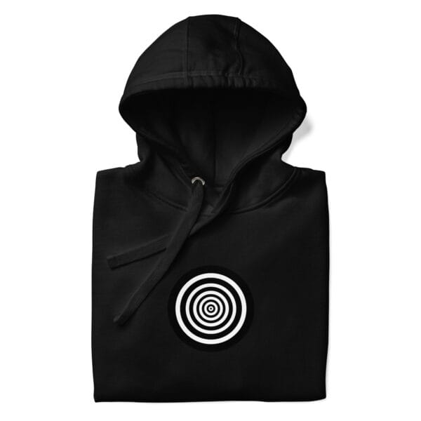 “The Target” Premium Hoodie - Black - Image 3