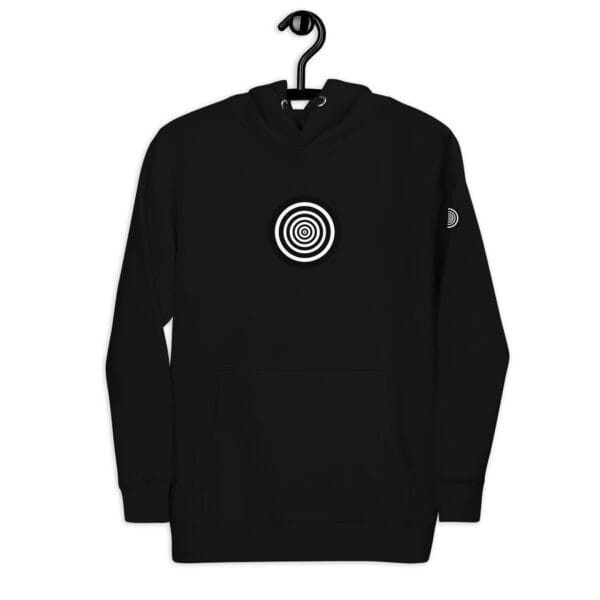 “The Target” Premium Hoodie - Black - Image 4