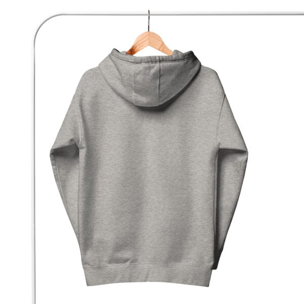 “The Target” Premium Hoodie - Grey - Image 5