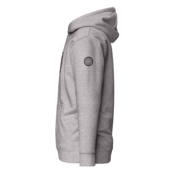 “The Target” Premium Hoodie - Grey - Image 10