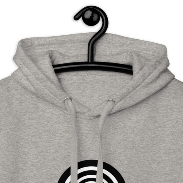 “The Target” Premium Hoodie - Grey - Image 4
