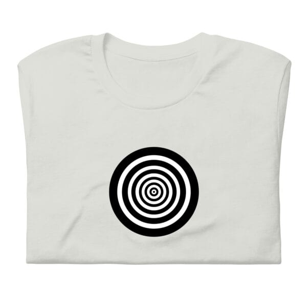 “The Target” Premium T-Shirt - Silver - Image 5