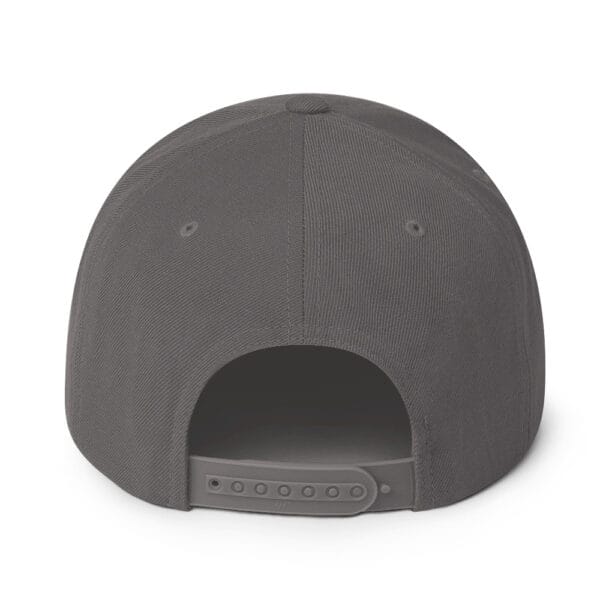 “The Space Invader” Snapback Cap - Grey - Image 3