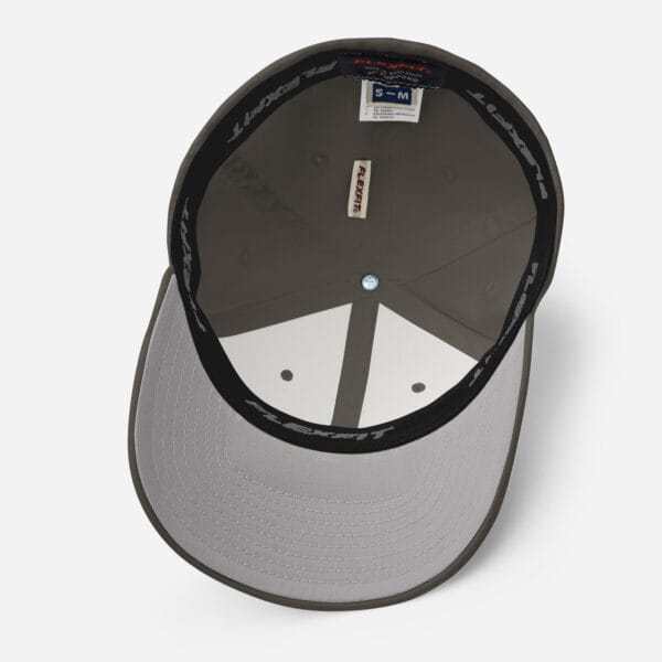 “The Space Invader” Flexfit Cap - Dark Grey - Image 9