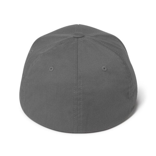 “The Space Invader” Flexfit Cap - Grey - Image 5