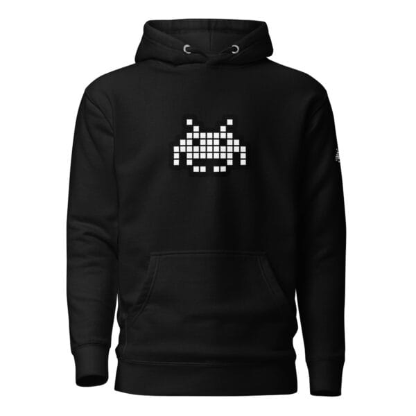 “The Space Invader” Premium Hoodie - Black