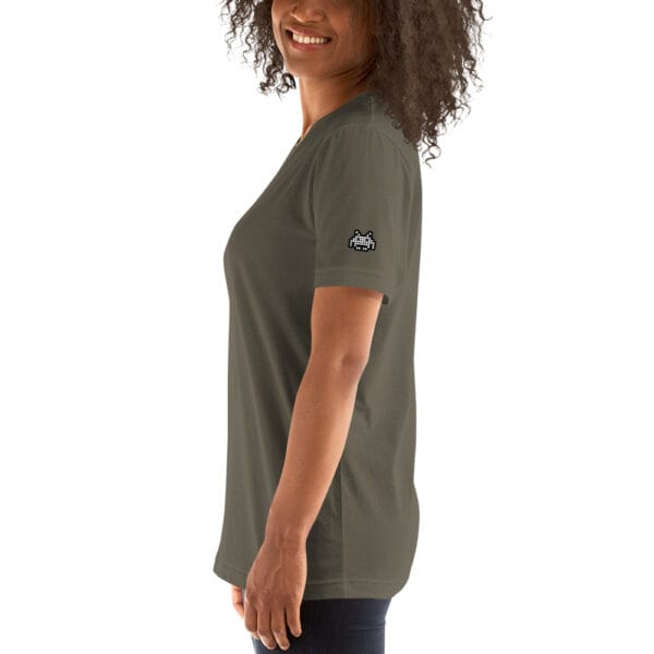 “The Space Invader” Premium T-Shirt - Army Green - Image 15