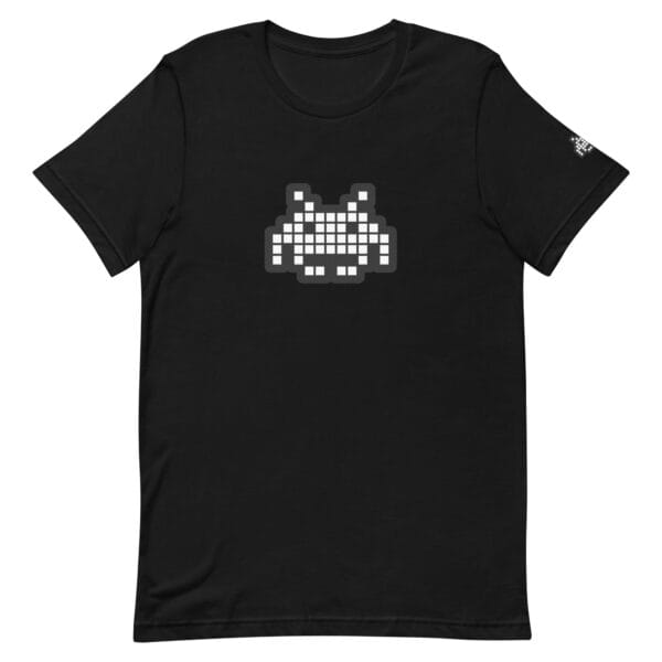 “The Space Invader” Premium T-Shirt - Black - Image 12