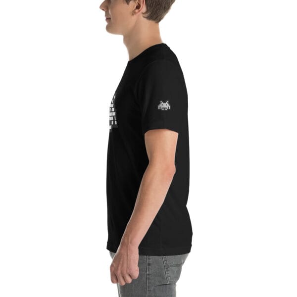 “The Space Invader” Premium T-Shirt - Black - Image 14