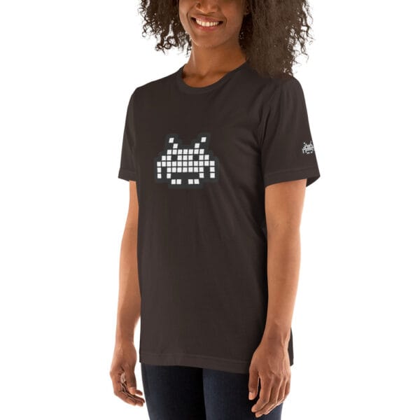 “The Space Invader” Premium T-Shirt - Brown - Image 17