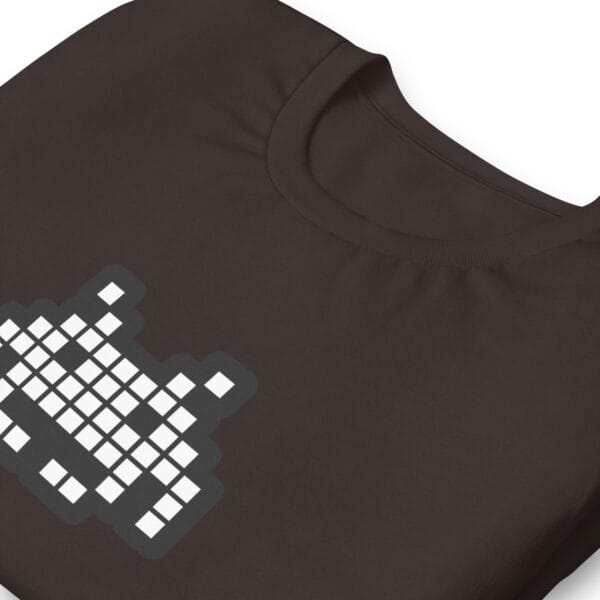 “The Space Invader” Premium T-Shirt - Brown - Image 20