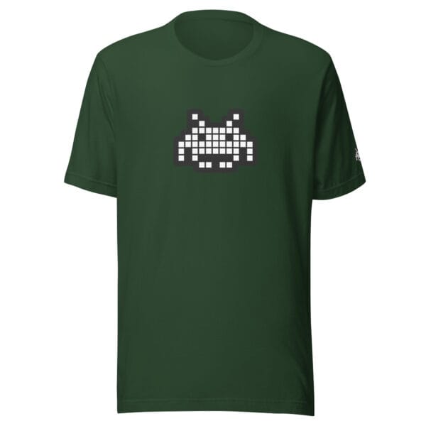“The Space Invader” Premium T-Shirt - Forest Green - Image 5