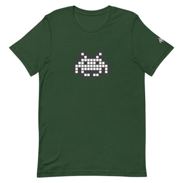 “The Space Invader” Premium T-Shirt - Forest Green - Image 9