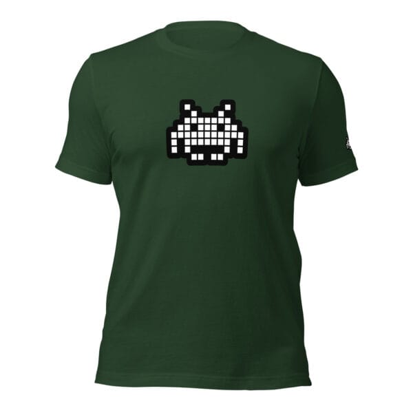 “The Space Invader” Premium T-Shirt - Forest Green
