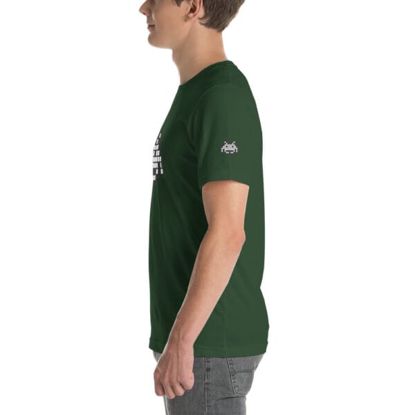 “The Space Invader” Premium T-Shirt - Forest Green - Image 14