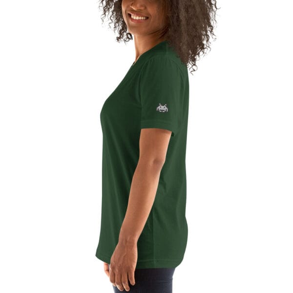 “The Space Invader” Premium T-Shirt - Forest Green - Image 16