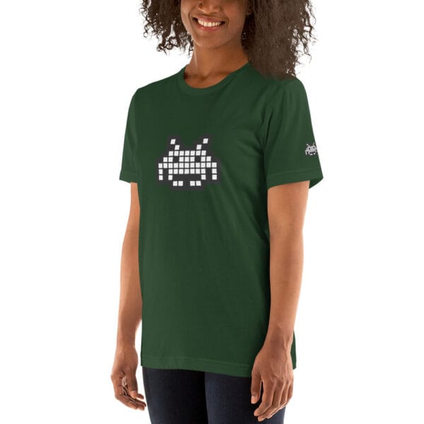 “The Space Invader” Premium T-Shirt - Forest Green - Image 18