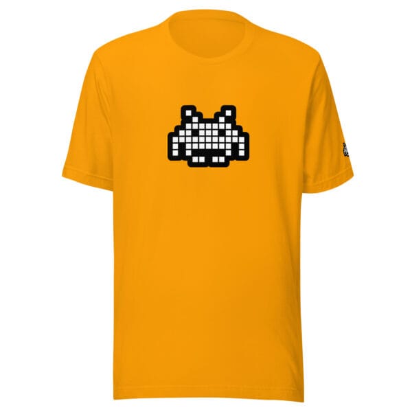 “The Space Invader” Premium T-Shirt - Gold - Image 8