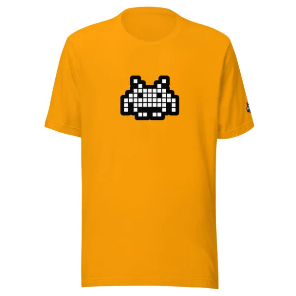 “The Space Invader” Premium T-Shirt - Gold - Image 8