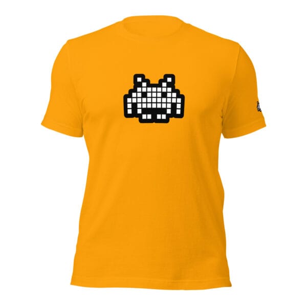 “The Space Invader” Premium T-Shirt - Gold