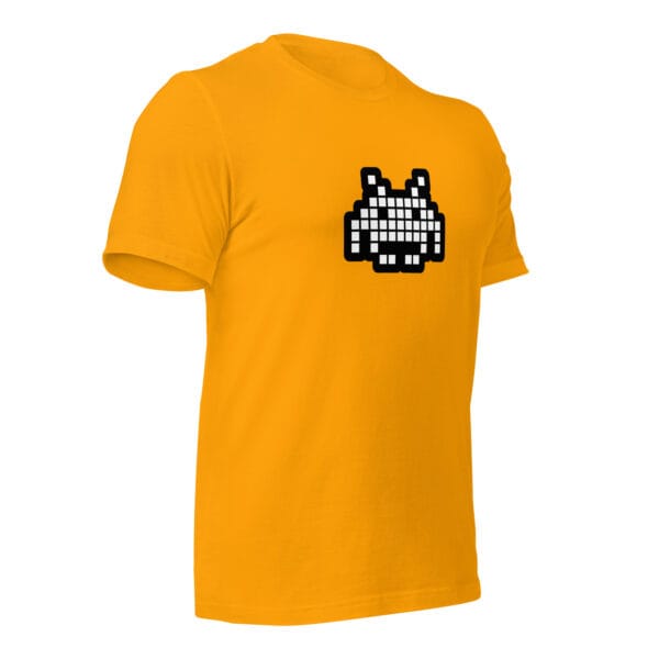 “The Space Invader” Premium T-Shirt - Gold - Image 3