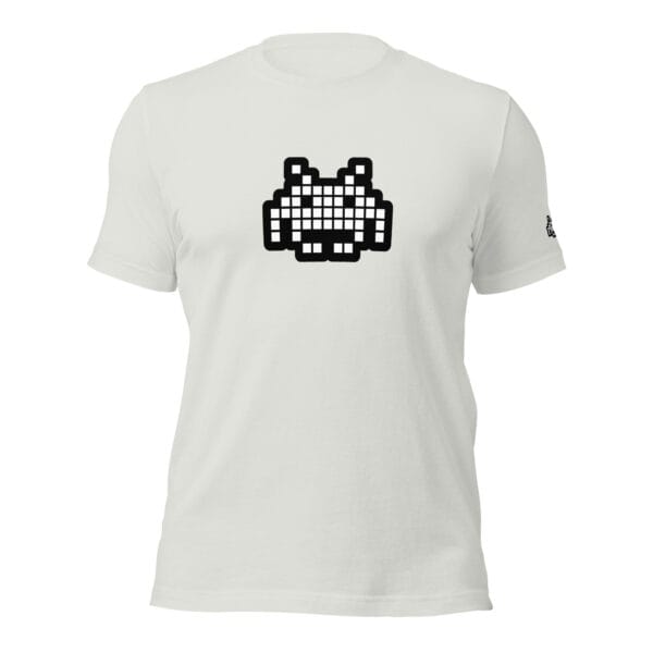 “The Space Invader” Premium T-Shirt - Silver