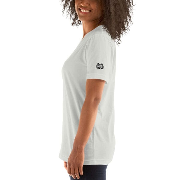 “The Space Invader” Premium T-Shirt - Silver - Image 16