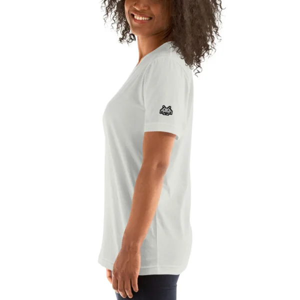 “The Space Invader” Premium T-Shirt - Silver - Image 16