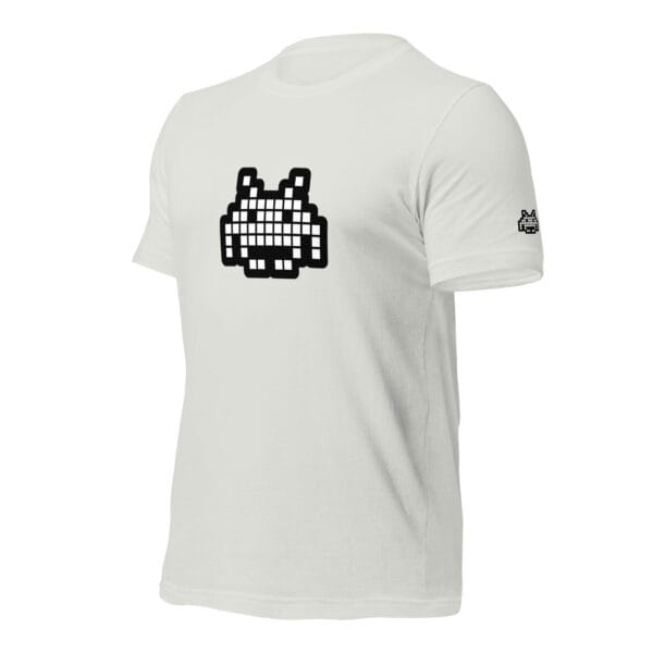 “The Space Invader” Premium T-Shirt - Silver - Image 17