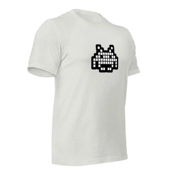 “The Space Invader” Premium T-Shirt - Silver - Image 3