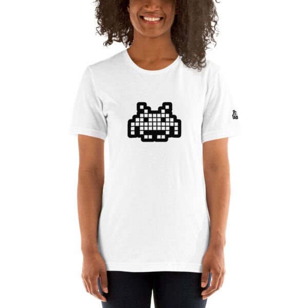 “The Space Invader” Premium T-Shirt - White - Image 19