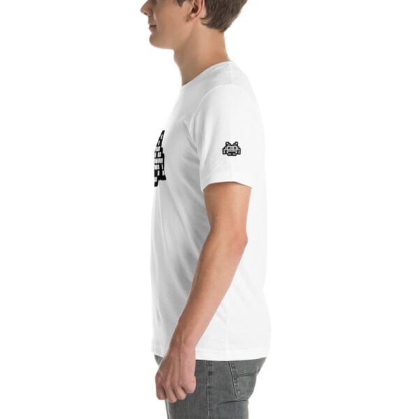 “The Space Invader” Premium T-Shirt - White - Image 17