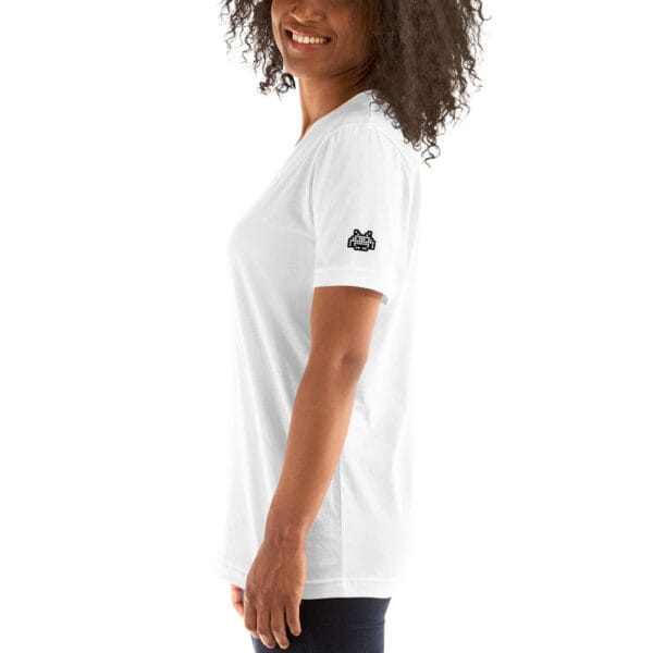 “The Space Invader” Premium T-Shirt - White - Image 16