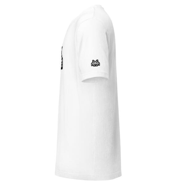 “The Space Invader” Premium T-Shirt - White - Image 4